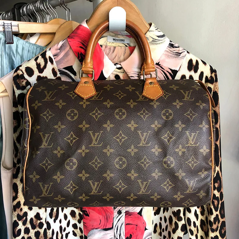 Louis Vuitton Vintage 1992 Monogram Speedy 30cm