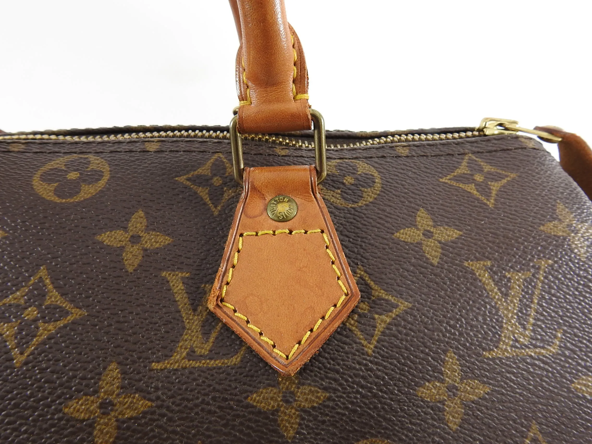 Louis Vuitton Vintage 1992 Monogram Speedy 30cm