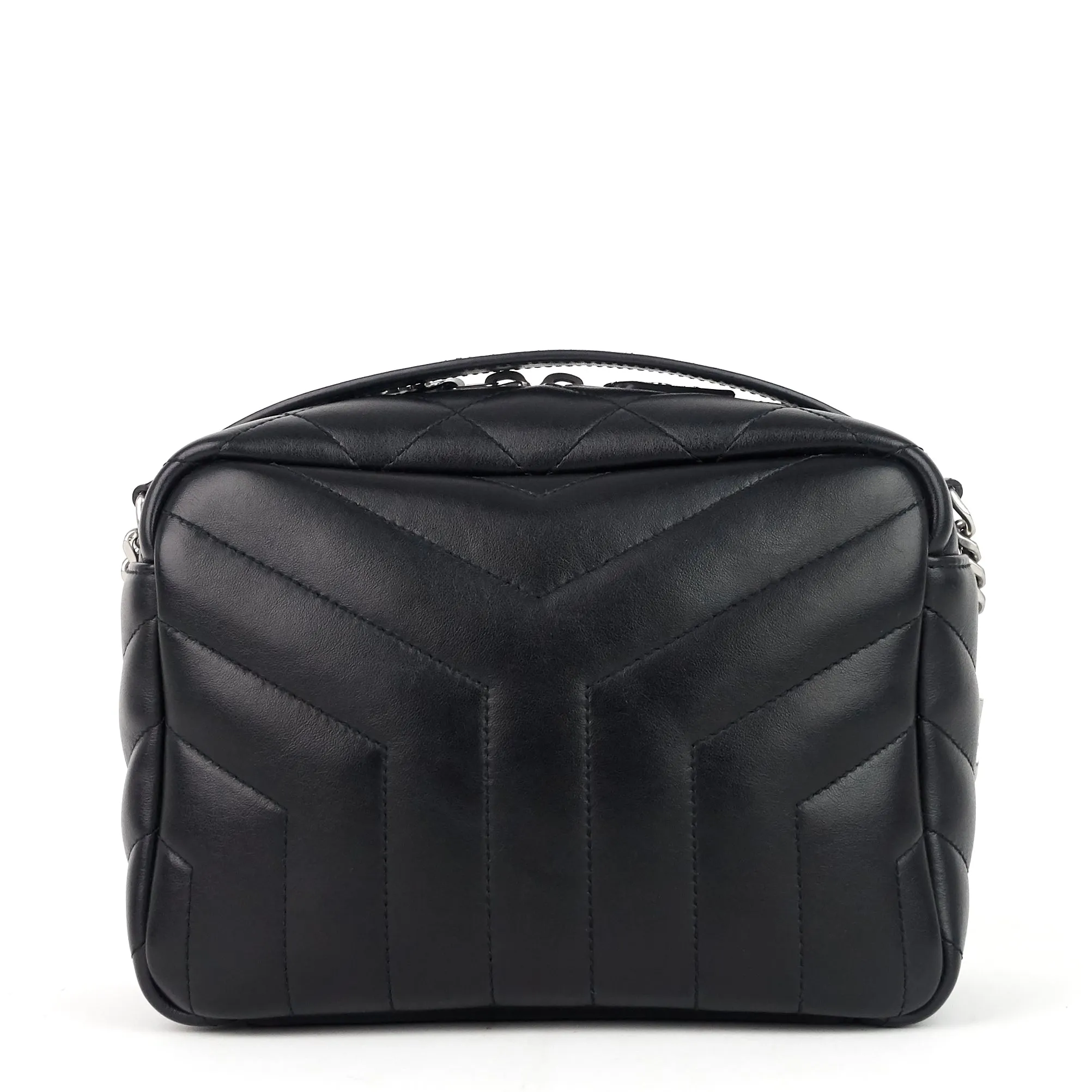 Loulou Bowling Small Matelasse Calf Leather Bag