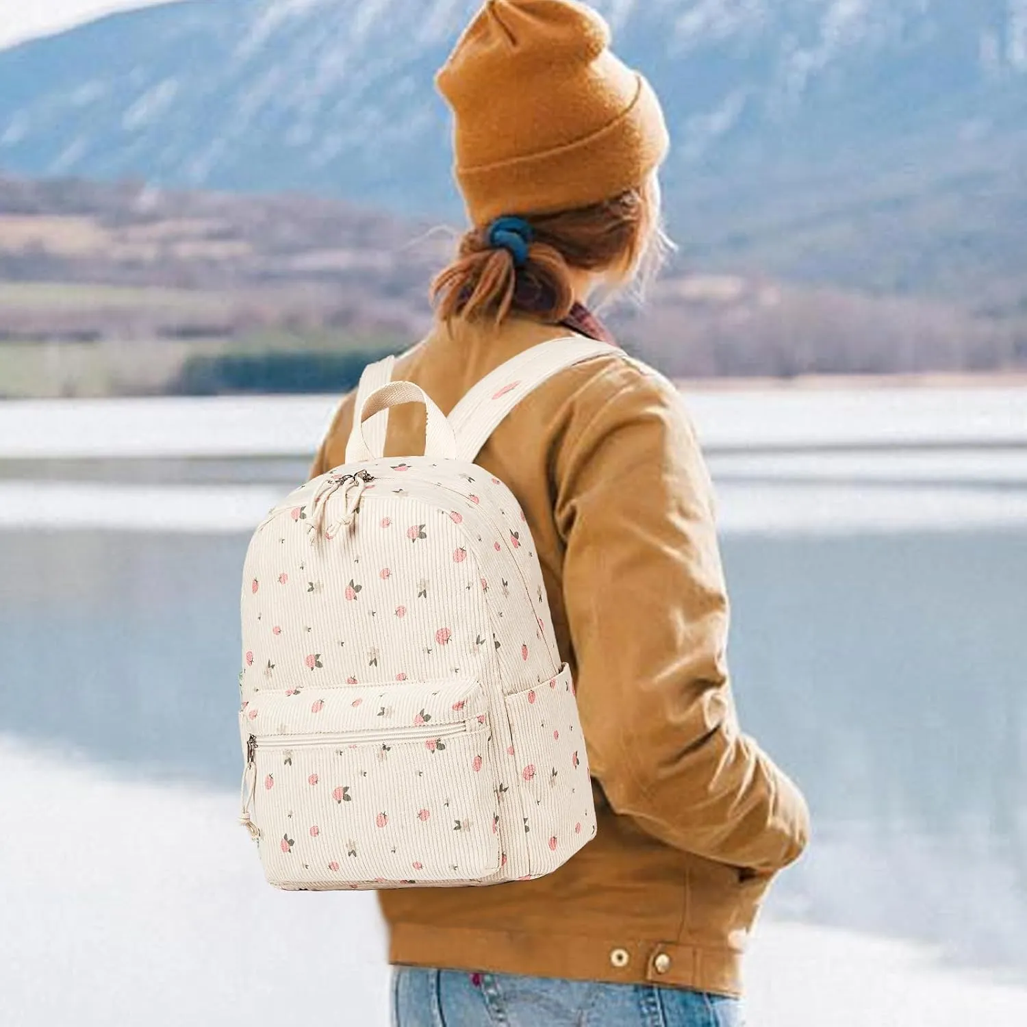 Mini Backpack Women Girls Water-resistant Small Backpack Purse Shoulder Bag for Womens Adult Kids School Travel