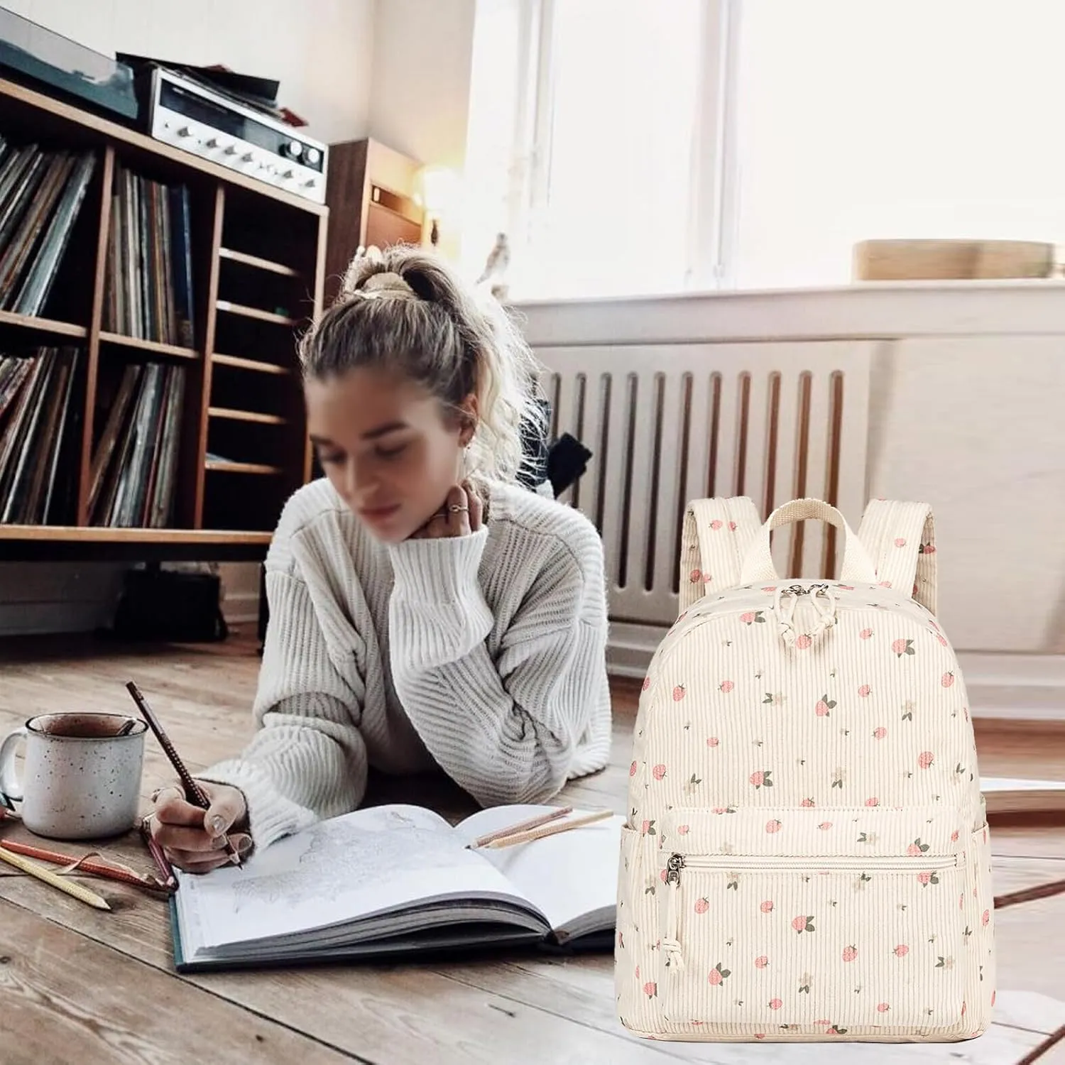 Mini Backpack Women Girls Water-resistant Small Backpack Purse Shoulder Bag for Womens Adult Kids School Travel