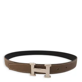 Mini Constance Kit 70 Etoupe/Black Belt in Epsom, Palladium hardware