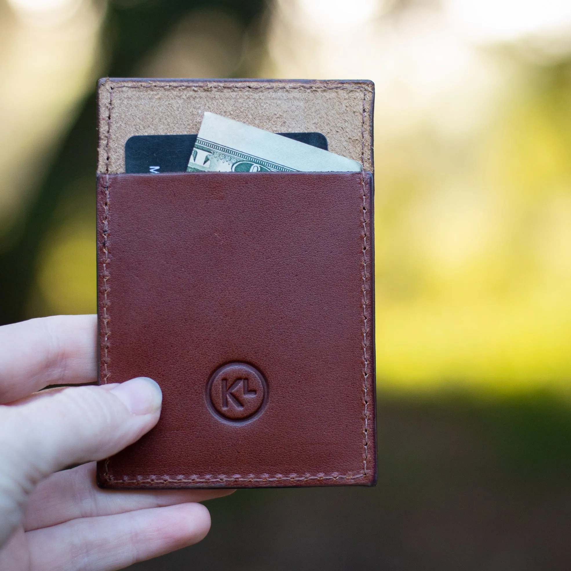 Mountains and Waves Card Wallet