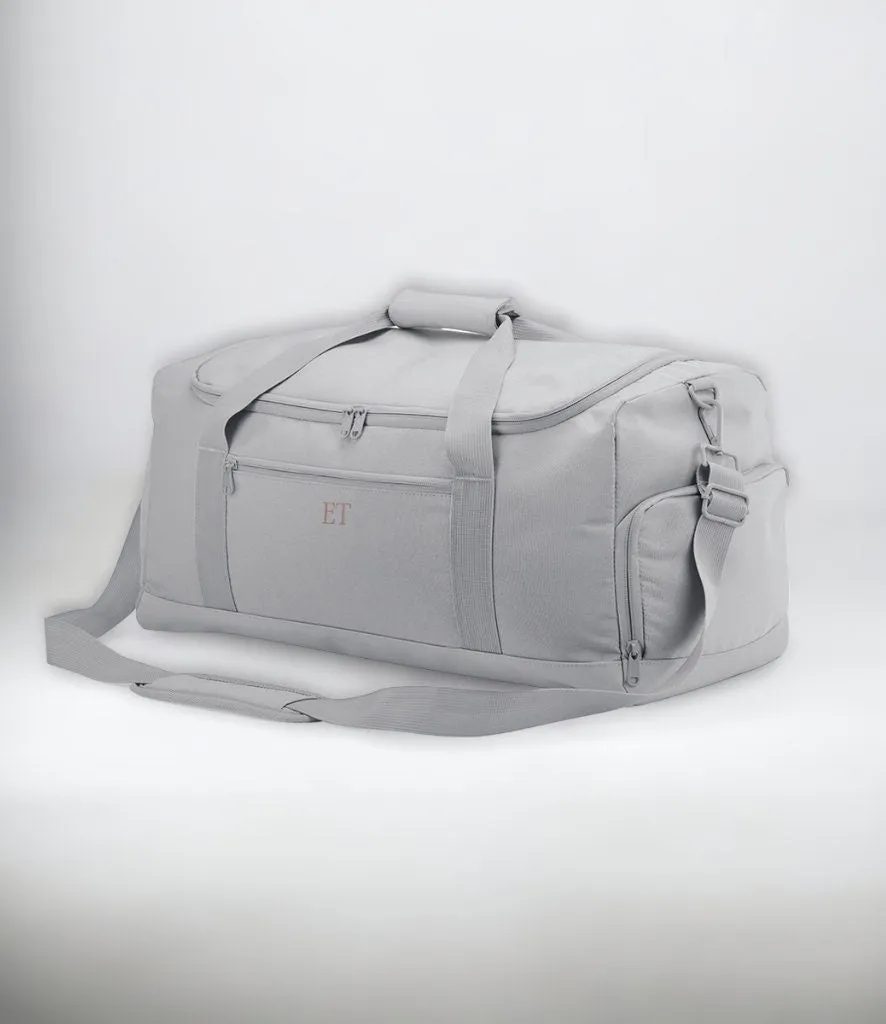 Personalised monogram training gym bag, custom duffel bag, weekend away bag, cabin bag for travelling, overnight bag, fathers day holdall