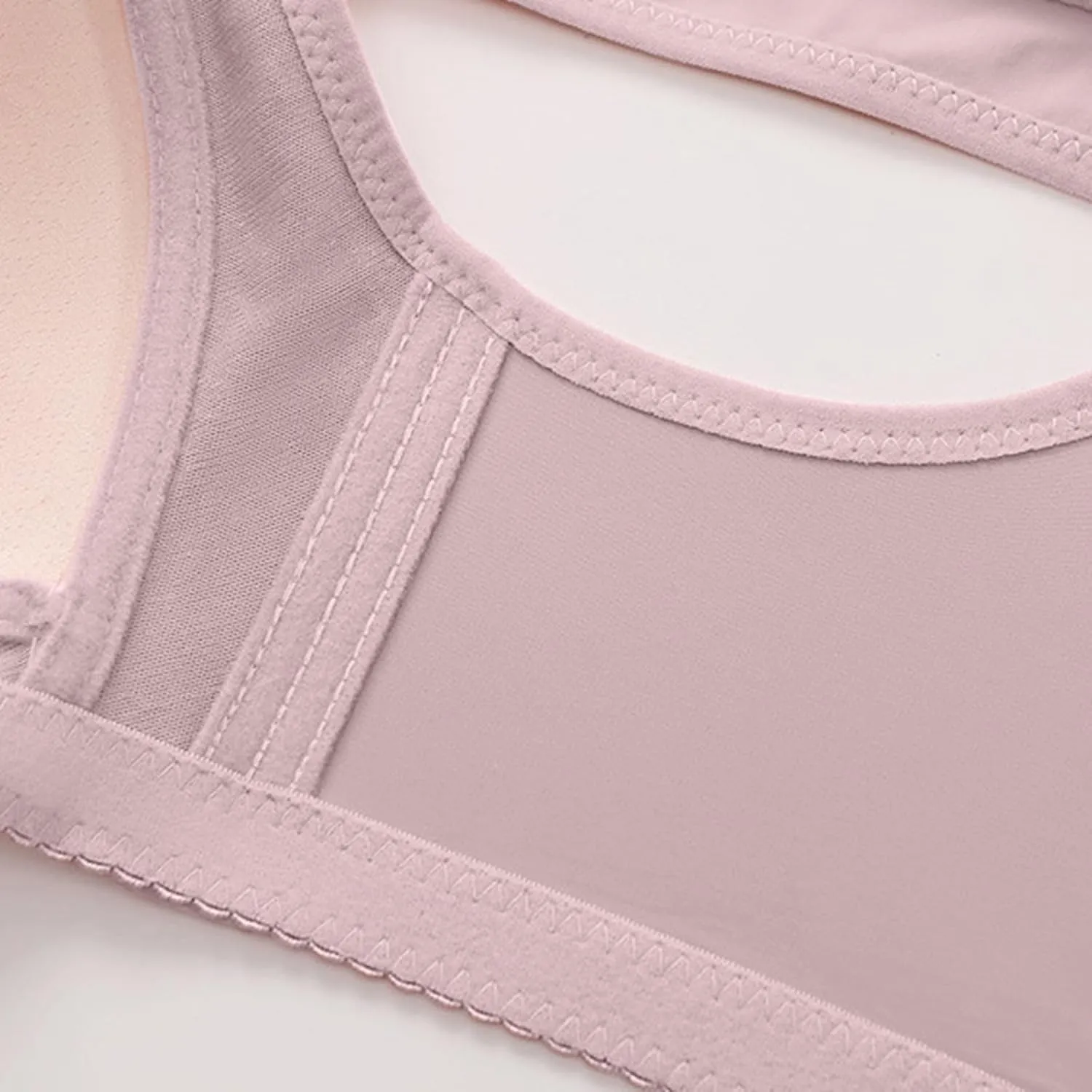 Plus Size Bras for Women Basic Wireless Backless Bra Square Neck Longline Bra Sport Bralette Workout Clothes for Women