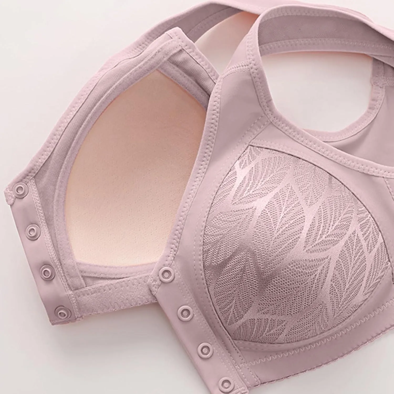 Plus Size Bras for Women Basic Wireless Backless Bra Square Neck Longline Bra Sport Bralette Workout Clothes for Women