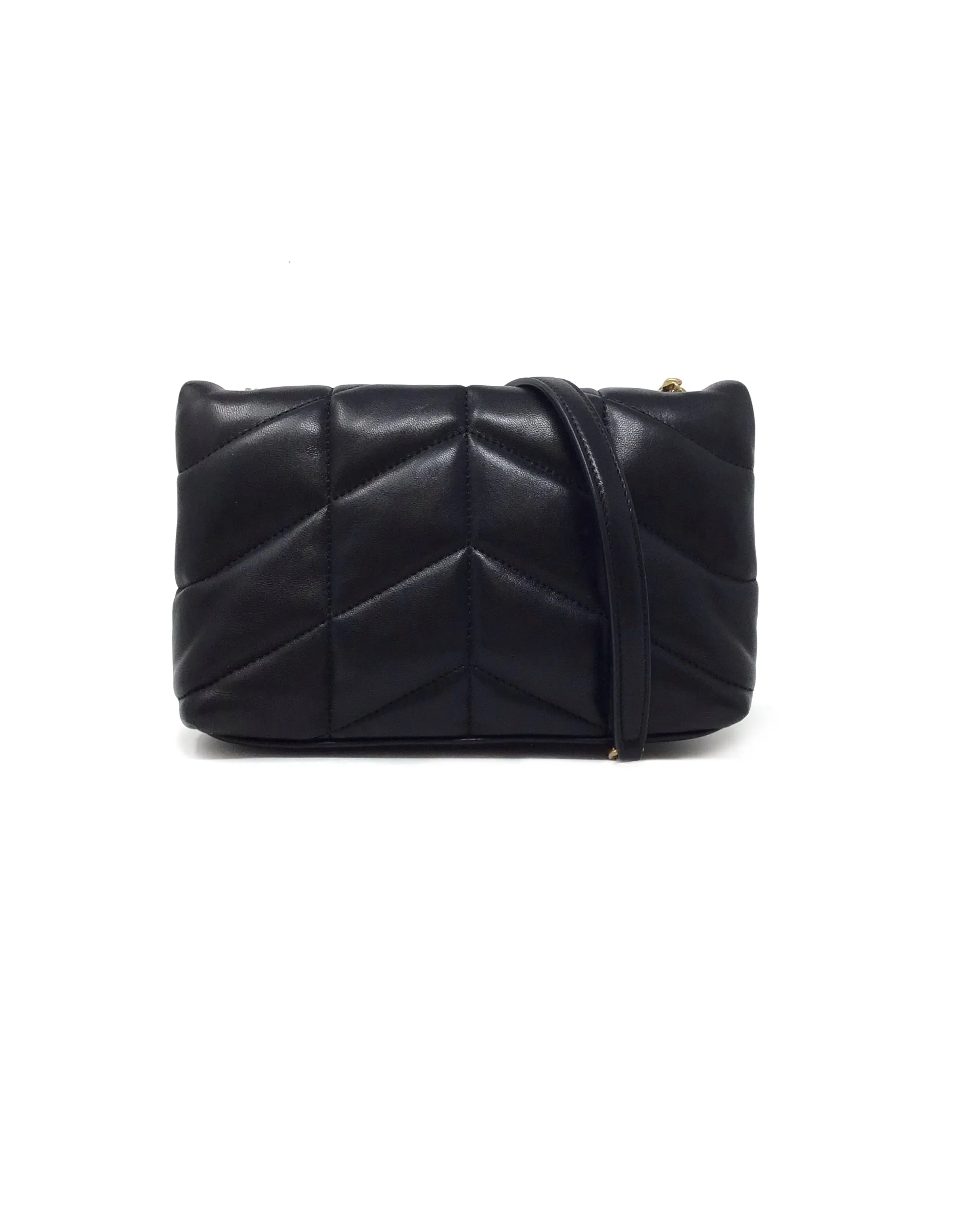 Saint Laurent 'LouLou' Mini YSL Puffer Toy Crossbody Bag