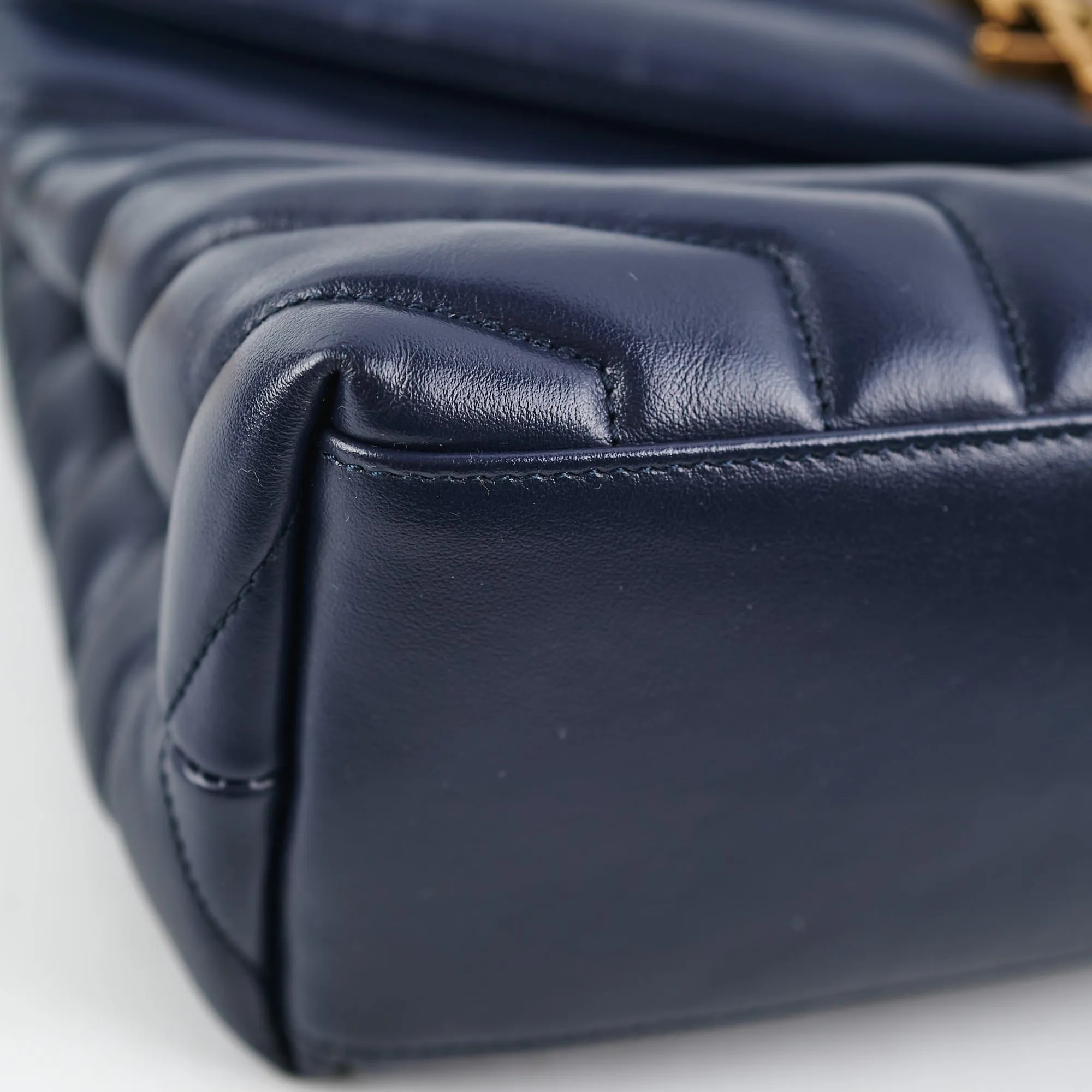 Saint Laurent Medium LouLou Bag Navy