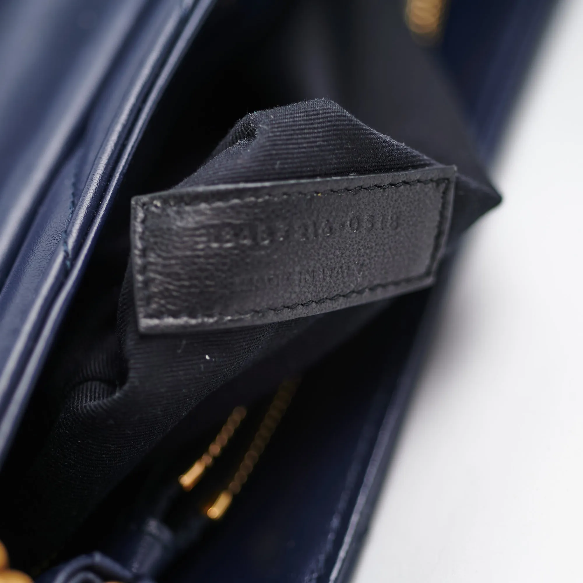 Saint Laurent Medium LouLou Bag Navy