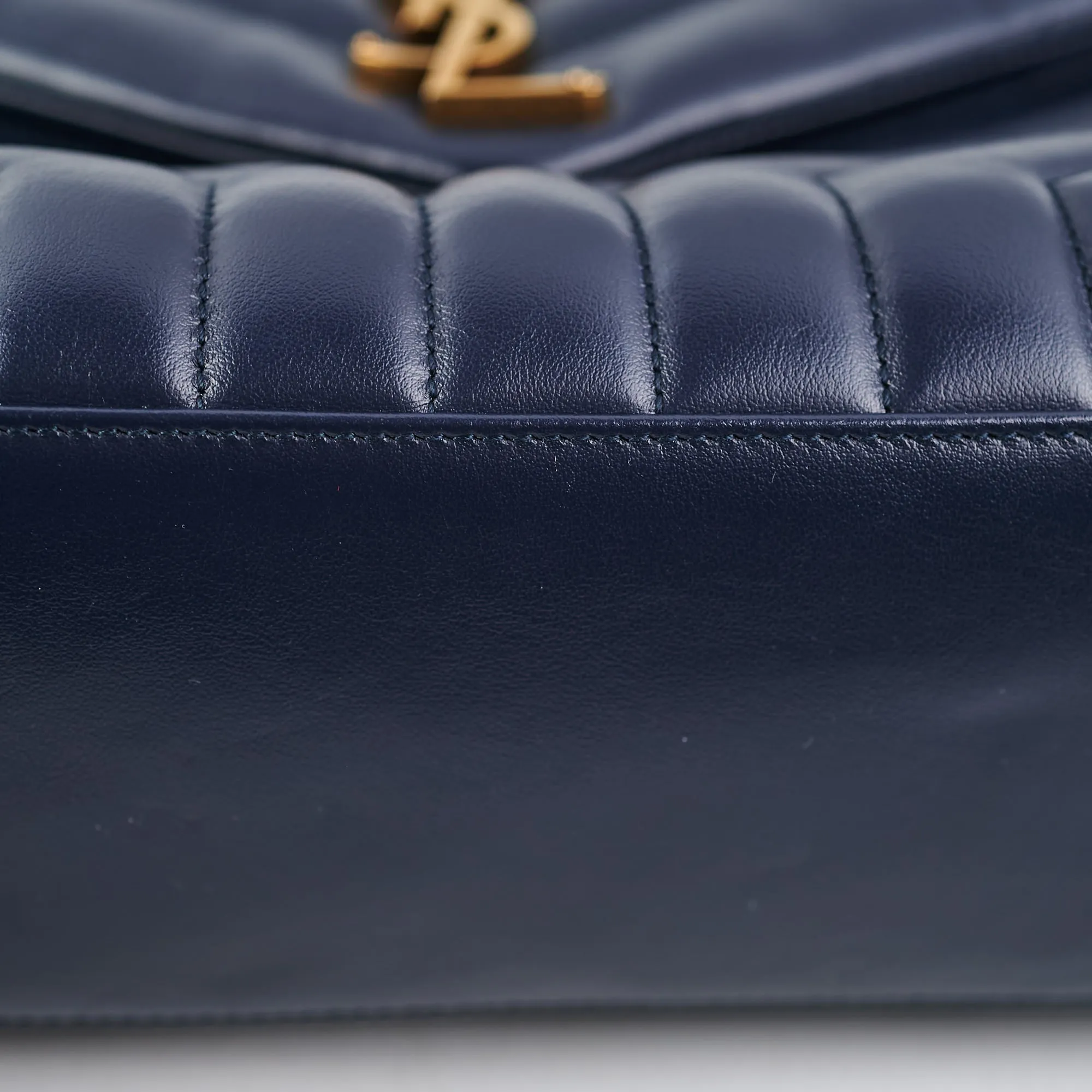 Saint Laurent Medium LouLou Bag Navy