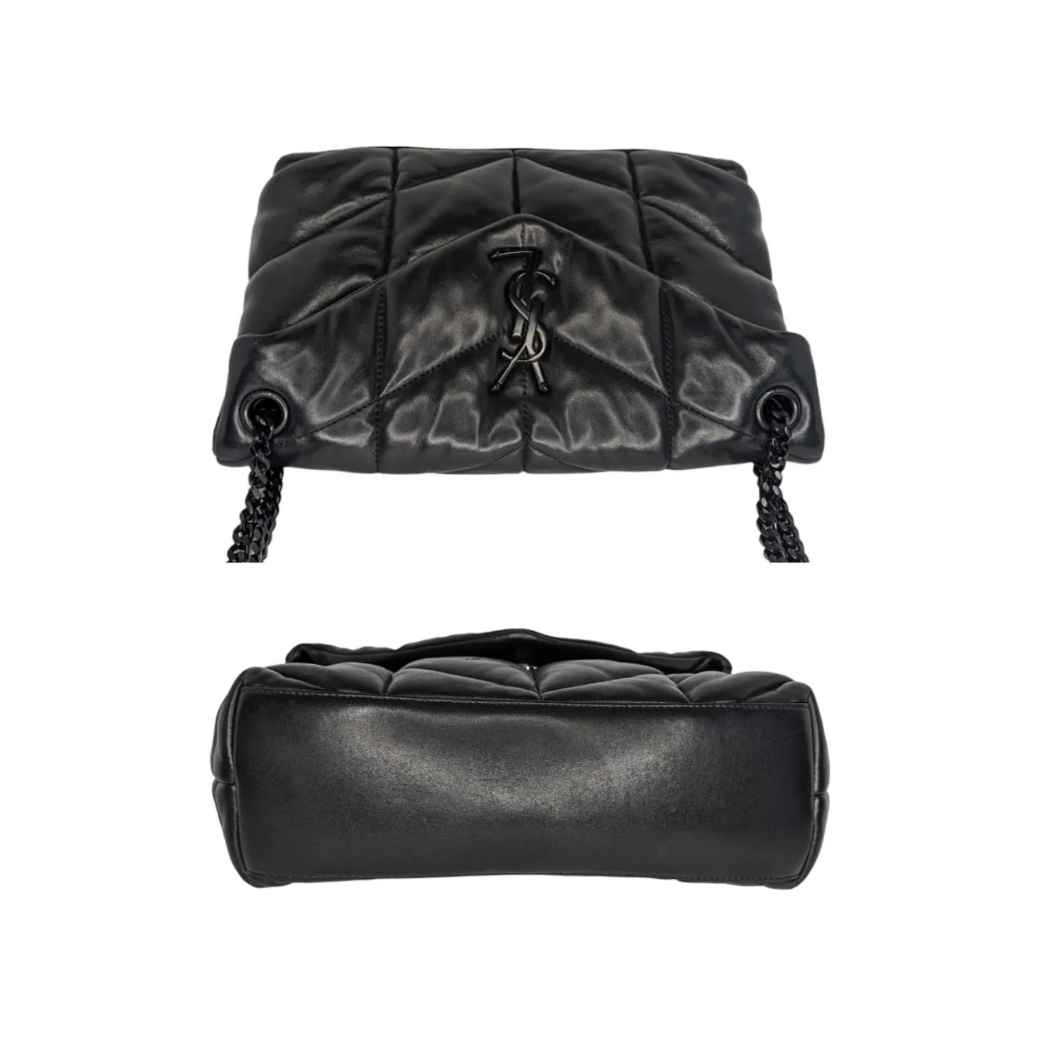 Saint Laurent Monogram Matelassé Small Loulou Puffer Bag