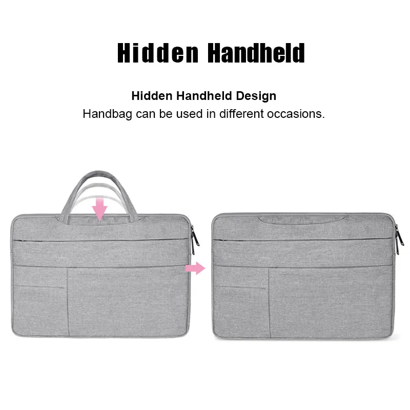 Sidiou Group High Quality Laptop Bag Waterproof Notebook Handbag Large Capacity