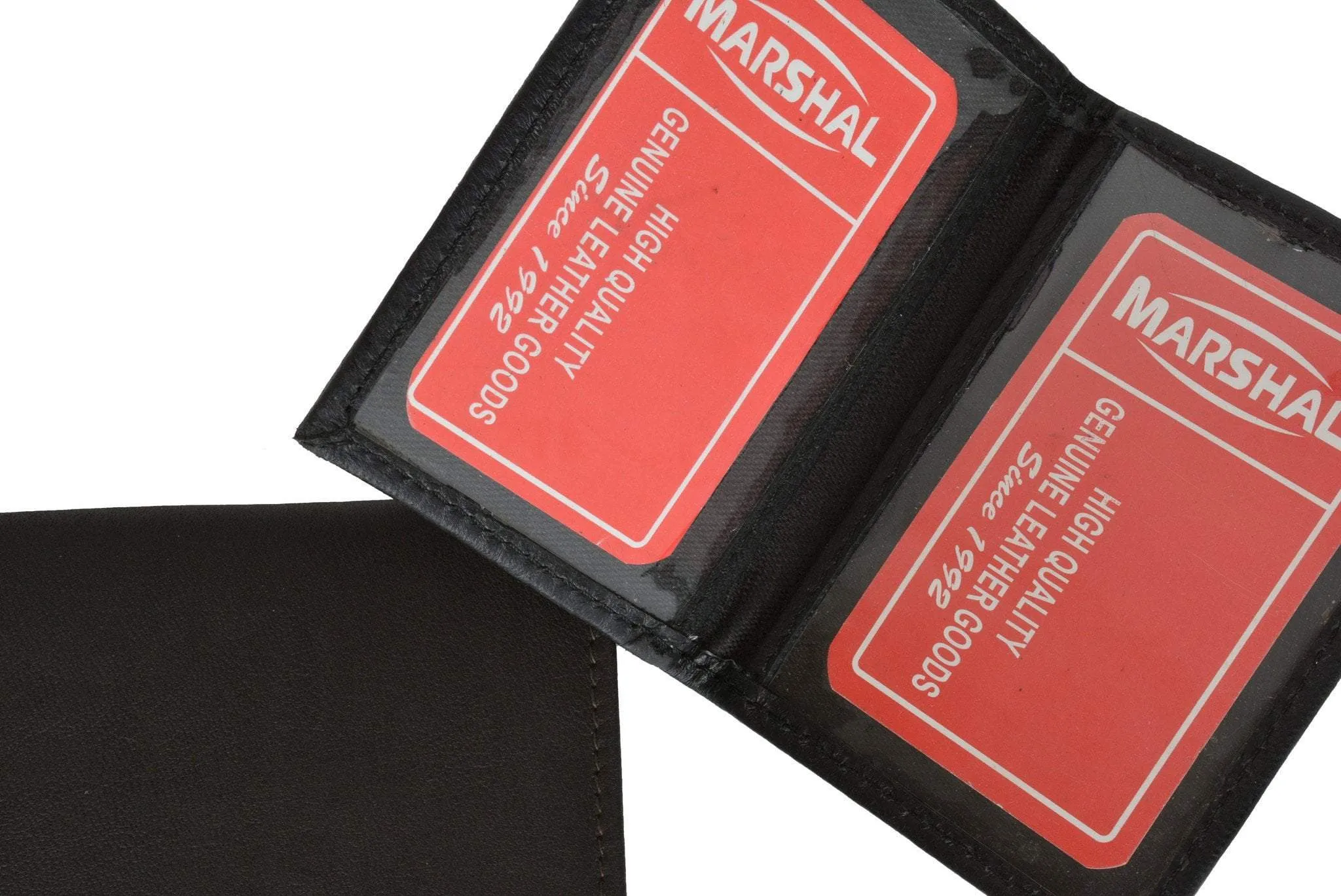Slim Thin Leather Credit Card ID Mini Wallet Holder Bifold Drivers License Safe 1515 (C)