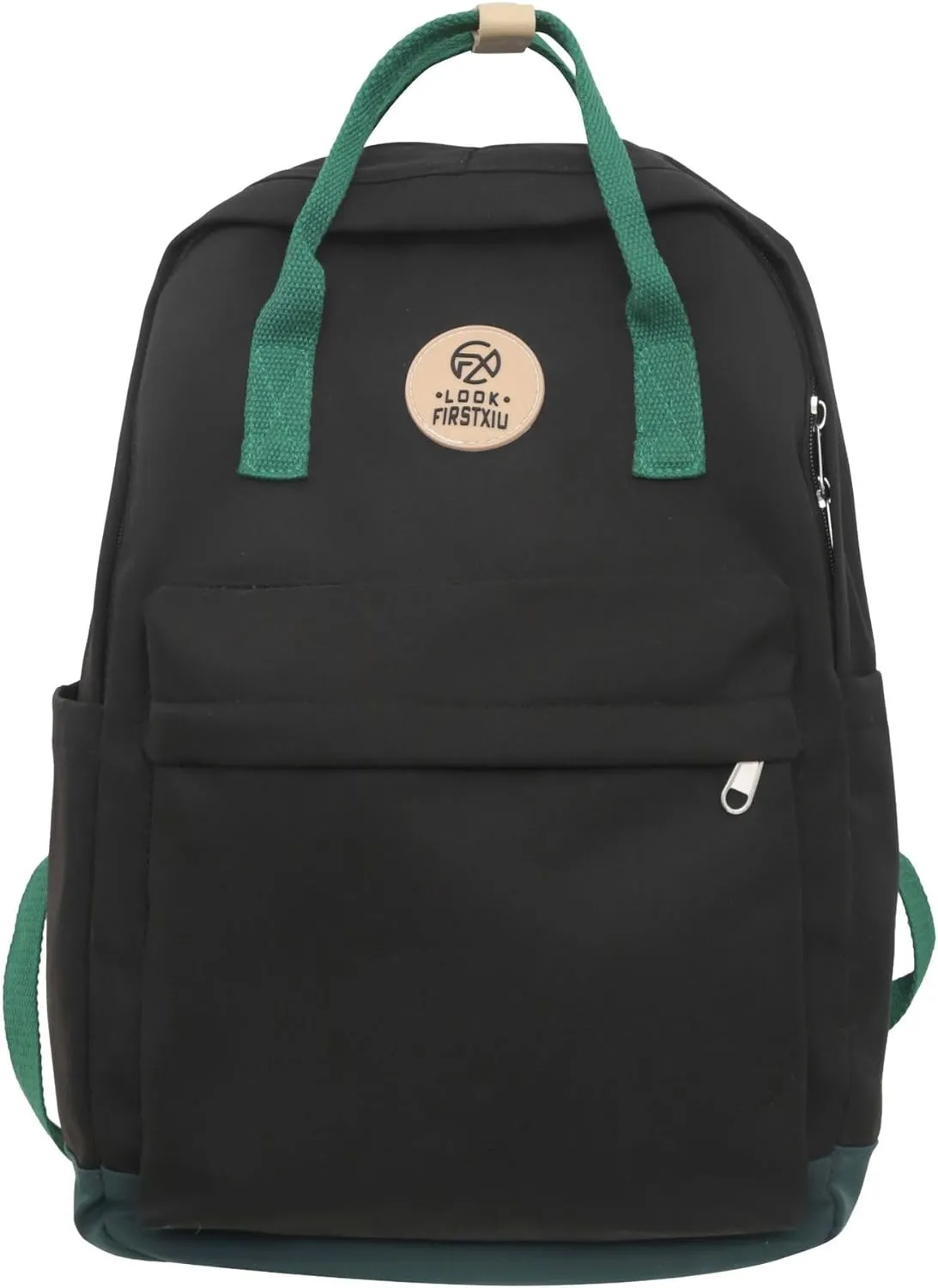 Travel Backpack Purse for Women Men Black Small backpack College Personal Item Travel Bag Cute Carry on Backpack for Women Lightweight Work Backpack