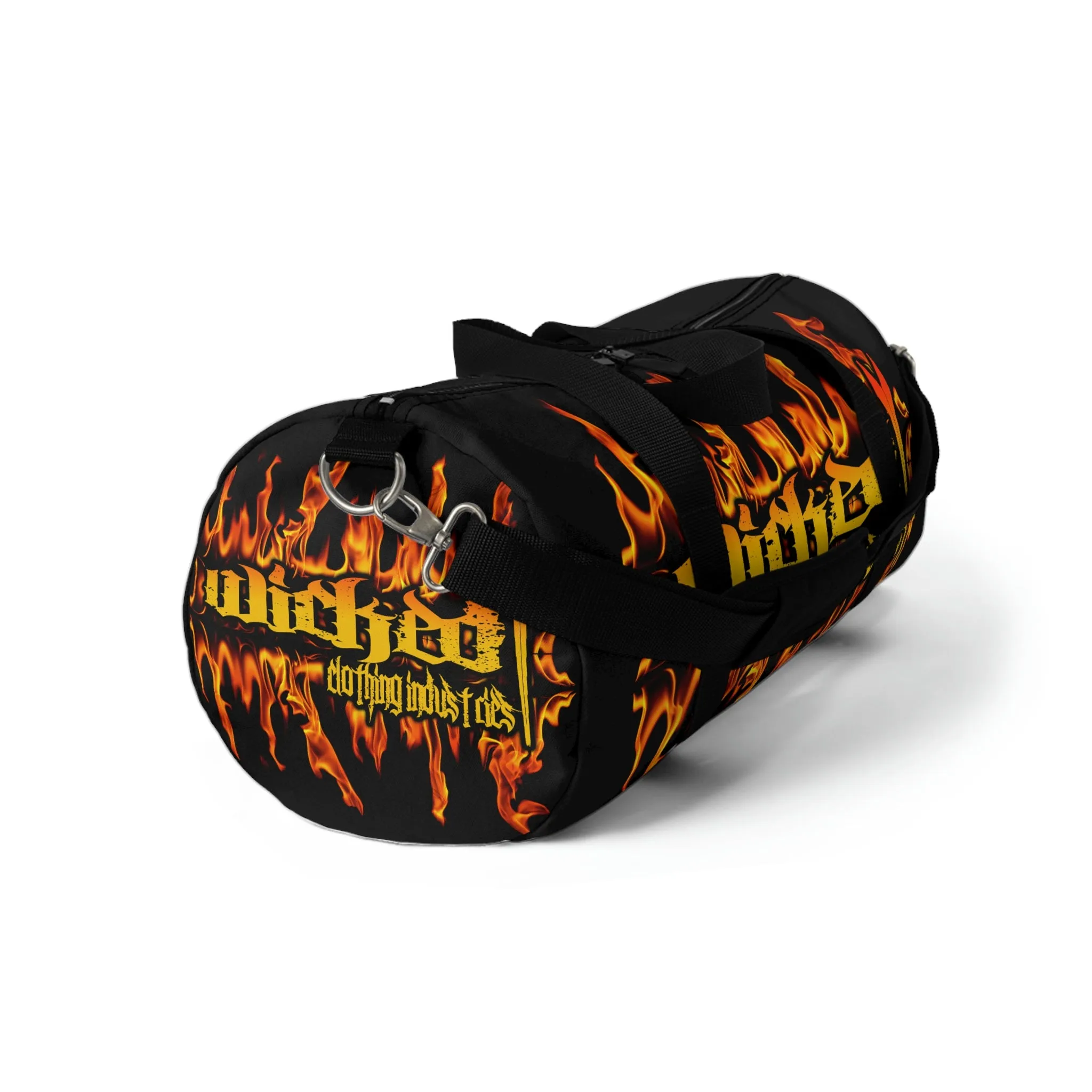 Wicked Flamed Duffel Bag